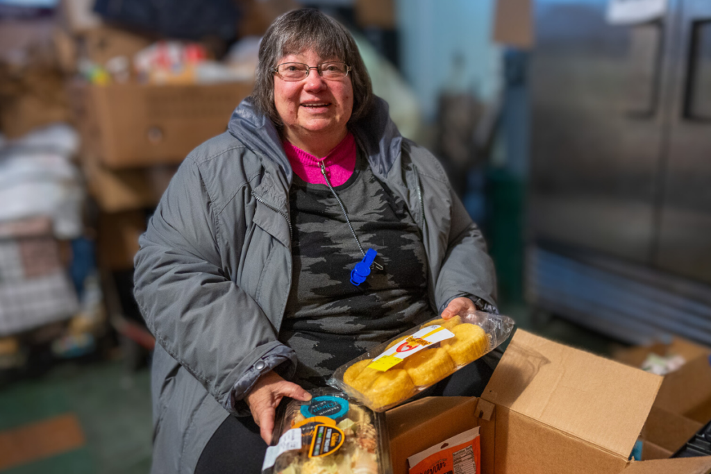 Richmond Emergency Food Pantry manager Patricia Davidson.