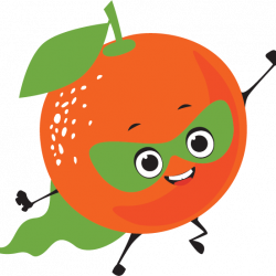 Orange Hunger Action Month hero character